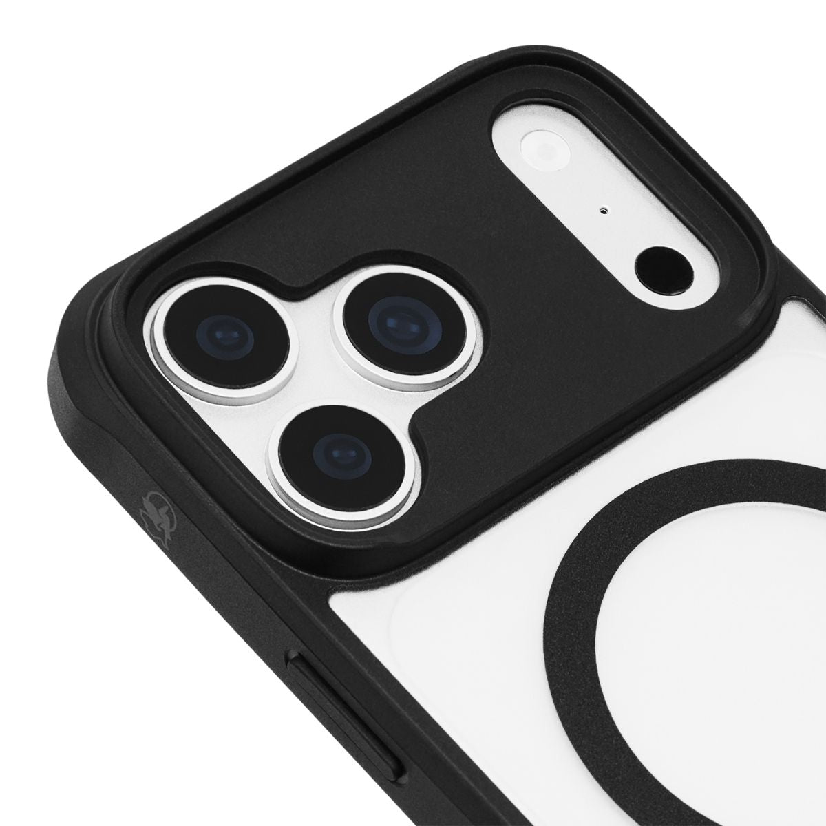 iPhone 18 Pro/17 Proケース Ranger フロステッドクリア/ブラック