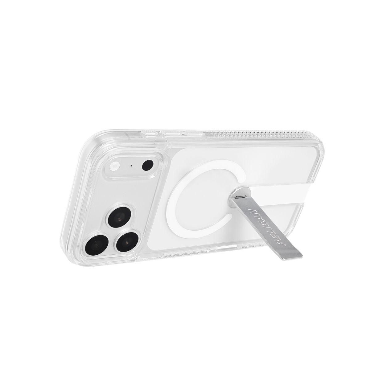 iPhone 18 Pro Max/17 Pro Maxケース Protector クリア スタンド付き