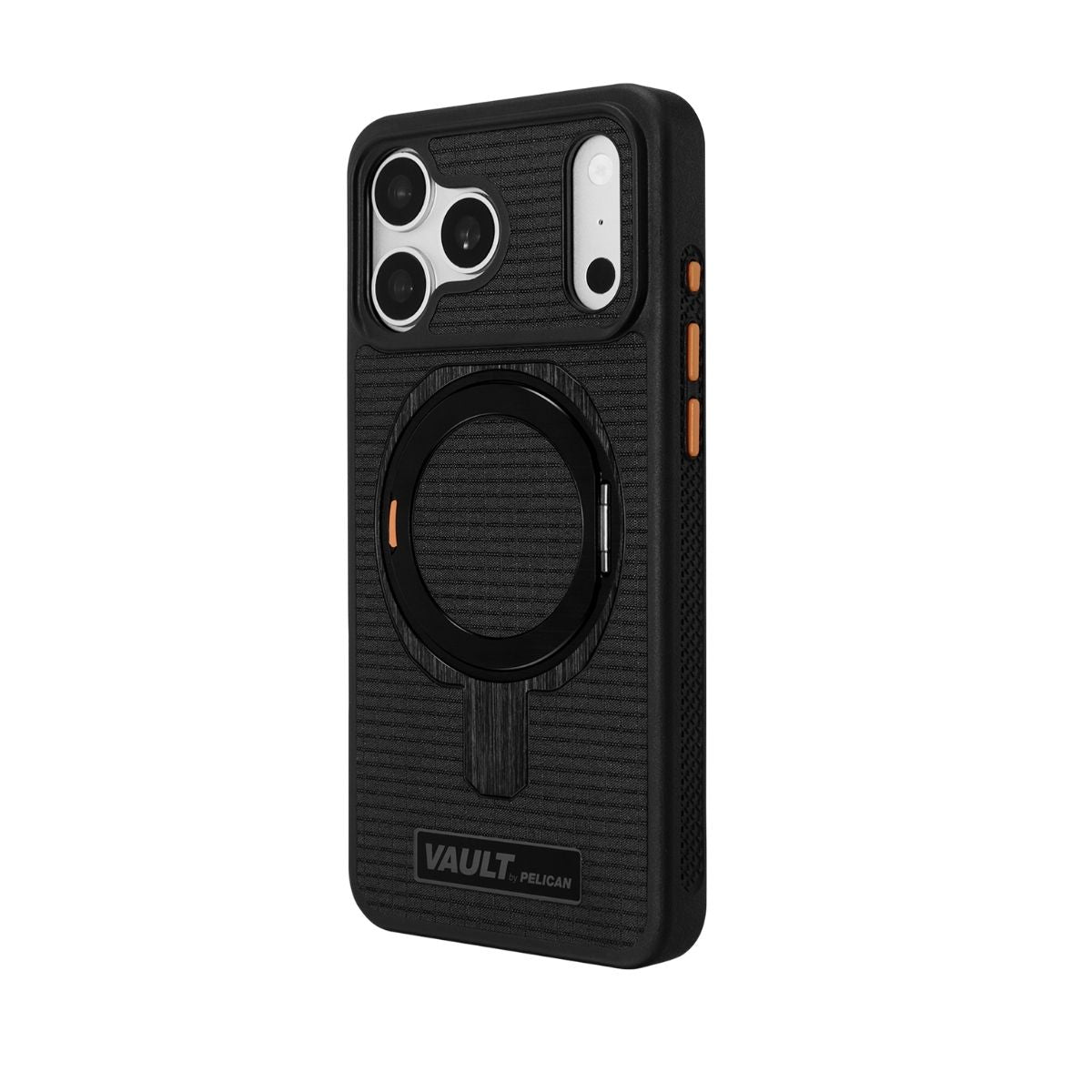 iPhone 18 Pro/17 Proケース Vault ブラックリップストップ 360