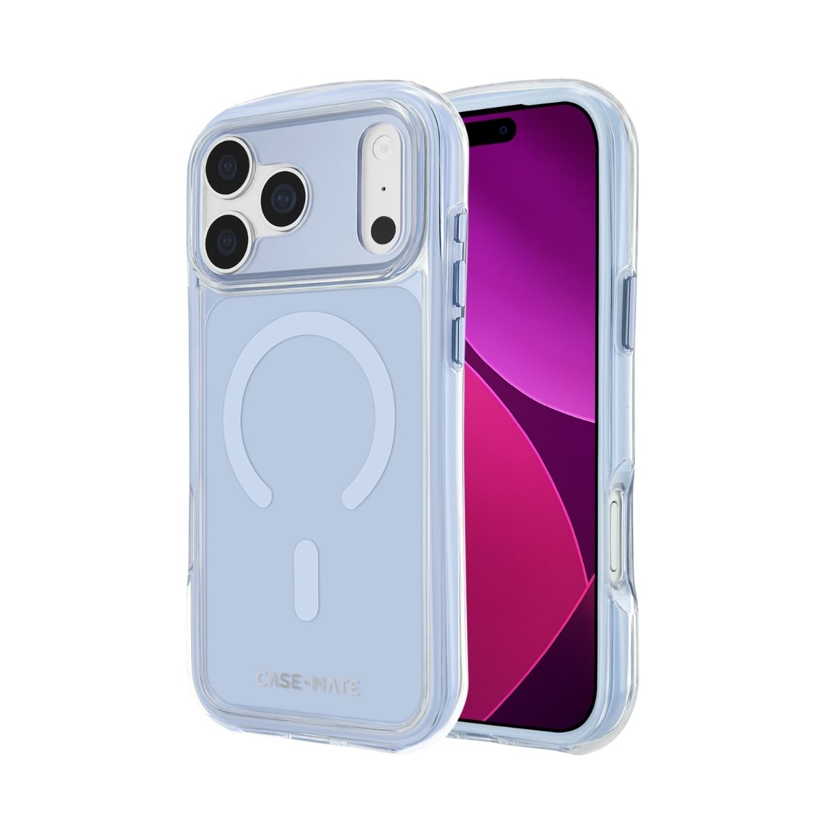 iPhone 18 Pro Max/17 Pro Maxケース Jelly Pop カロライナブルー