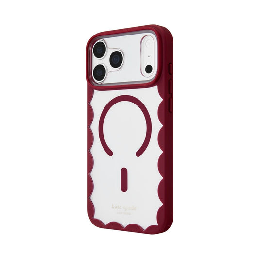 iPhone 18 Pro Max/17 Pro Maxケース Scallop チェリー MagSafe対応