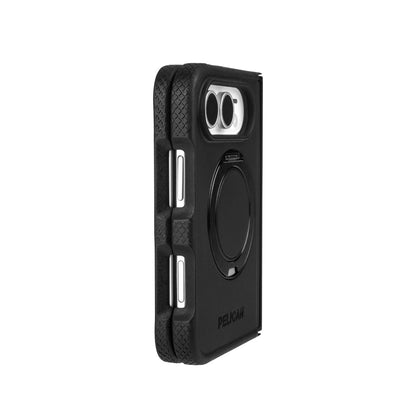 iPhone Duoケース Protector ブラック 360°スタンド付き