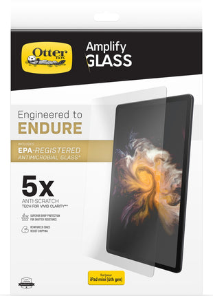 iPad mini[A17Pro/第6世代]フィルム Amplify Glass Antimicrobial 抗菌性