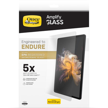iPad mini[A17Pro/第6世代]フィルム Amplify Glass Antimicrobial 抗菌性