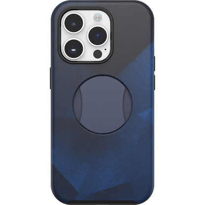 iPhone14Proケース OtterGrip Symmetry 耐衝撃 ブルーストーム"