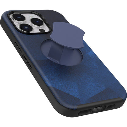 iPhone14Proケース OtterGrip Symmetry 耐衝撃 ブルーストーム"