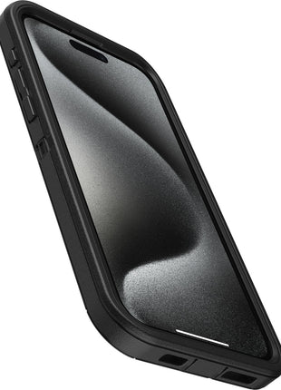 iPhone15ProMaxケース Defender 耐衝撃 MILスペック ブラック