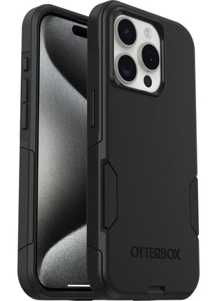 iPhone15Proケース Commuter 耐衝撃 ブラック