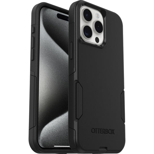 iPhone15ProMaxケース Commuter 耐衝撃 ブラック