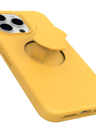 iPhone15ProMaxケース OtterGrip Symmetry 耐衝撃 MILスペック グリップ付 MagSafe アスペングリーム