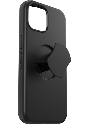 iPhone15ケース OtterGrip Symmetry 耐衝撃 MILスペック グリップ付 MagSafe ブラック