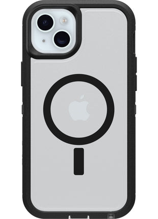 iPhone15Plusケース Defender XT Clear 耐衝撃 MILスペック MagSafe ダークサイド