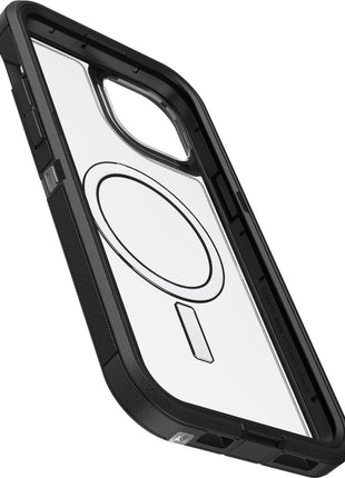 iPhone15Plusケース Defender XT Clear 耐衝撃 MILスペック MagSafe ダークサイド