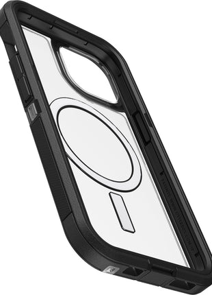 iPhone15ケース Defender XT Clear 耐衝撃 MILスペック MagSafe ダークサイド