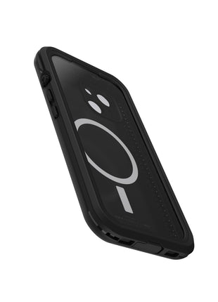 iPhone15ケース Fre 耐衝撃 MILスペック 防水 MagSafe ブラック
