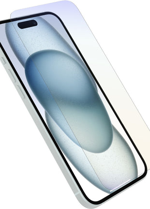 iPhone15Plusフィルム Premium Pro Glass Antimicrobial BlueLight 抗菌性 ブルーライト軽減