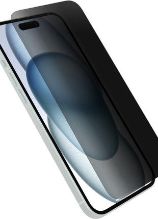 iPhone15Plusフィルム Premium Pro Glass Antimicrobial Privacy Guard 抗菌性 プライバシー保護