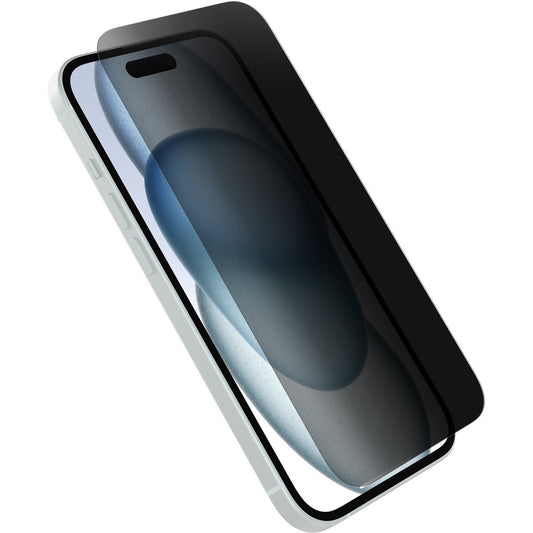 iPhone15フィルム Premium Pro Glass Antimicrobial Privacy Guard 抗菌性 プライバシー保護