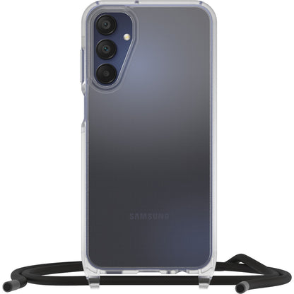 Galaxy A15/Galaxy A15 5Gケース React Necklace 耐衝撃 クリア
