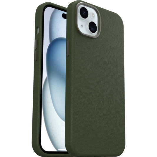 iPhone15Plusケース Symmetry Cactus Leather Cactus Groove グリーン