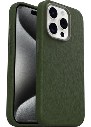 iPhone15Proケース Symmetry Cactus Leather Cactus Groove グリーン