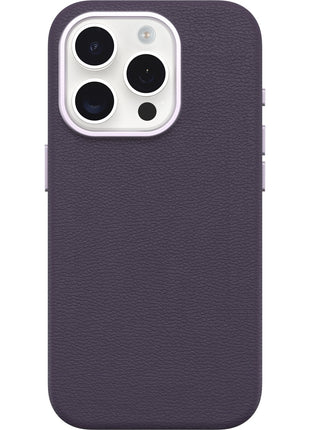 iPhone15Proケース Symmetry Cactus Leather Plum Luxe プラム