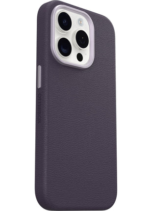 iPhone15Proケース Symmetry Cactus Leather Plum Luxe プラム