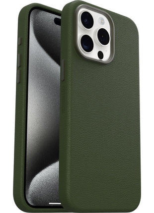 iPhone15ProMaxケース Symmetry Cactus Leather Cactus Groove グリーン