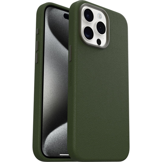 iPhone15ProMaxケース Symmetry Cactus Leather Cactus Groove グリーン