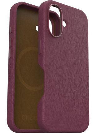 iPhone 16ケース Symmetry Cactus Leather マルーンベルズ