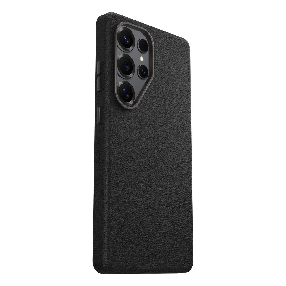 Galaxy S25 Ultraケース Symmetry Cactus Leather サボテンレザー 植物性レザー 耐衝撃 ノアールアッシュ