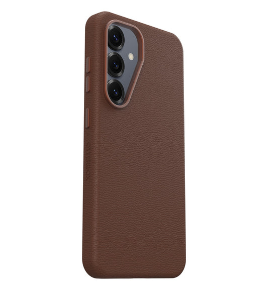 Galaxy S25ケース Symmetry Cactus Leather サボテンレザー 植物性レザー 耐衝撃 リッチアドビ