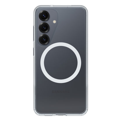 Galaxy S25ケース Symmetry Clear Magnets Qi2対応 耐衝撃 クリア