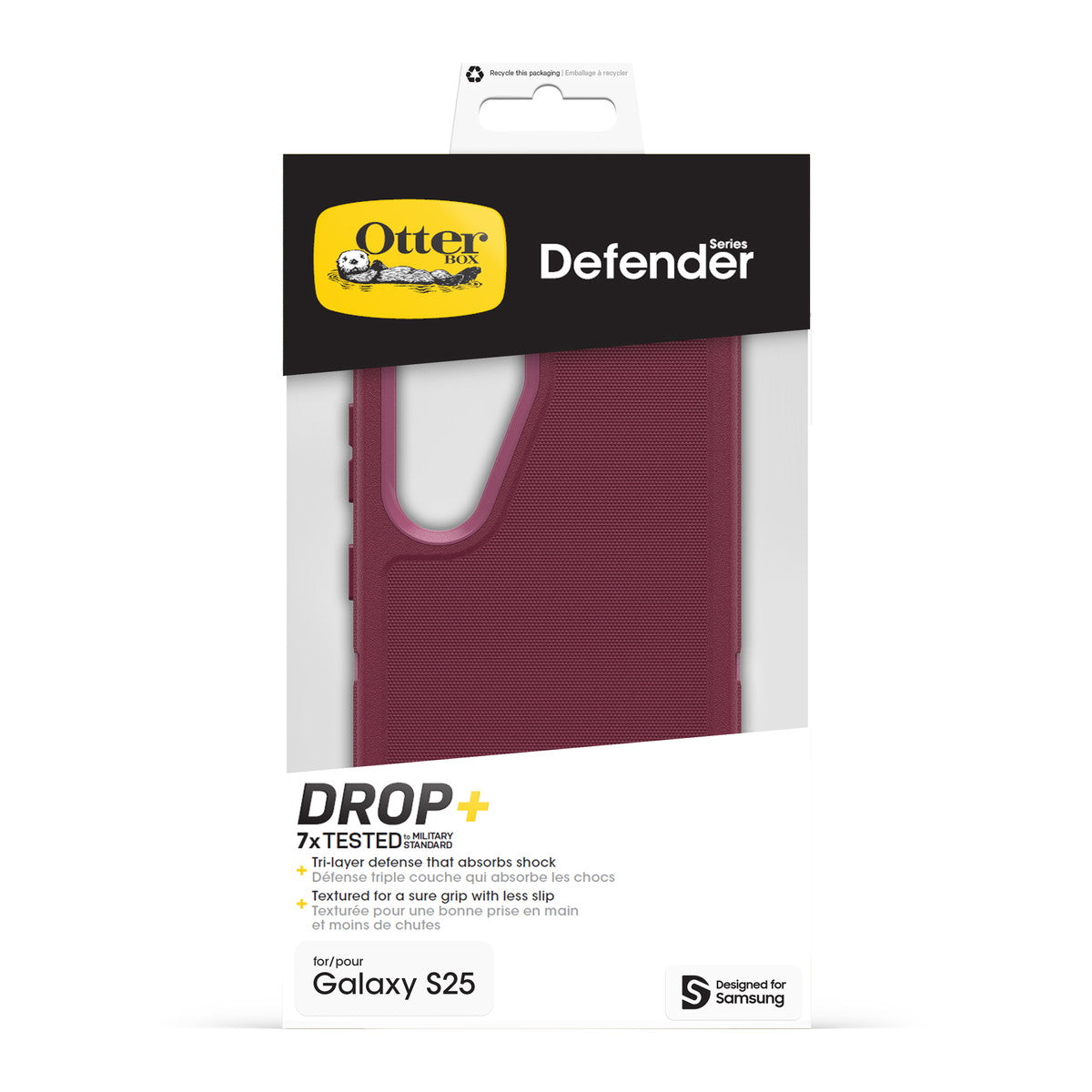 Galaxy S25ケース Defender 耐衝撃 フォックスベリー
