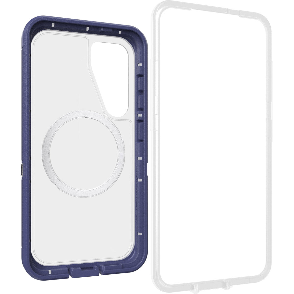 Galaxy S25ケース Defender XT Clear Magnets 耐衝撃 デンバーダスク