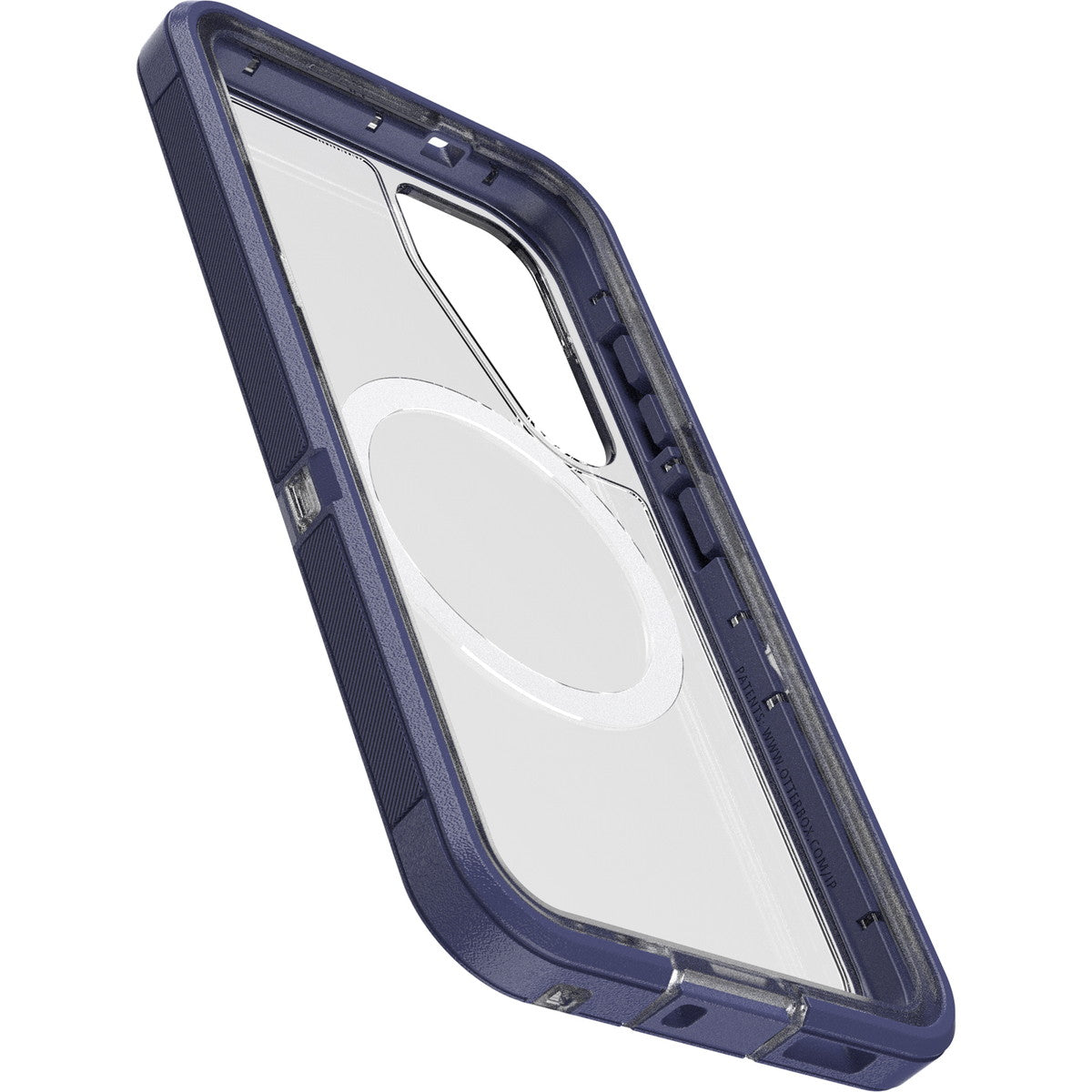 Galaxy S25ケース Defender XT Clear Magnets 耐衝撃 デンバーダスク