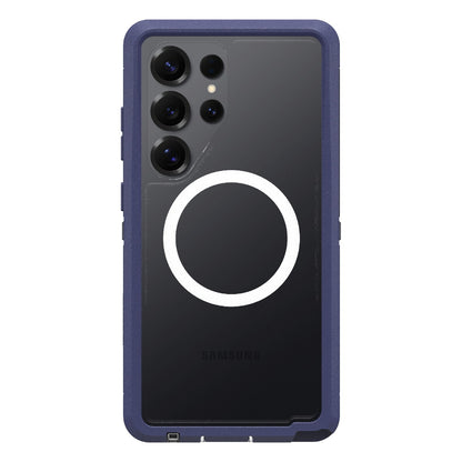 Galaxy S25 Ultraケース Defender XT Clear Magnets 耐衝撃 デンバーダスク