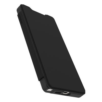 Galaxy S25 Ultraケース React Folio 手帳型 耐衝撃  ブラッククリスタル