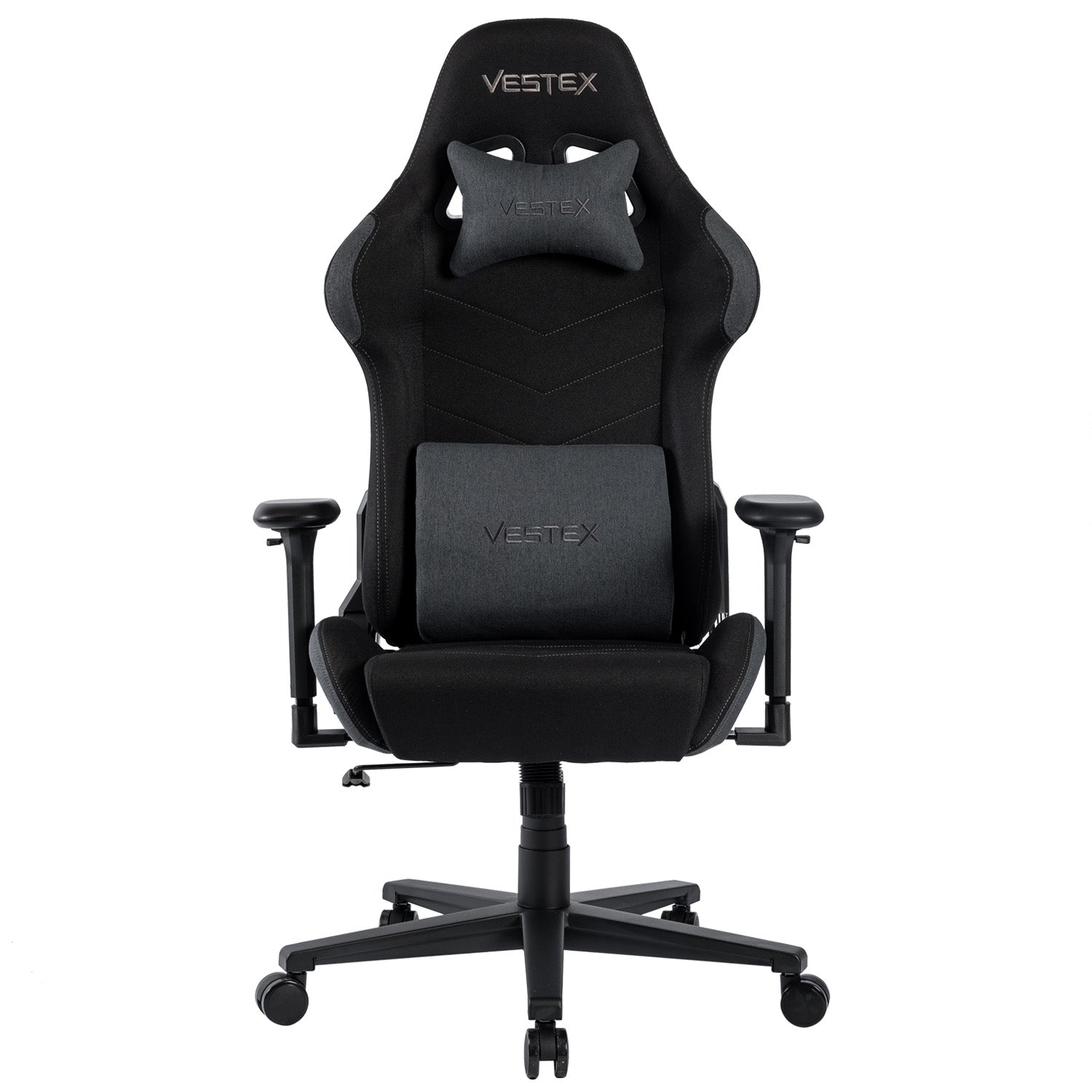 ゲーミングチェア VESTEX S1 カラーファブリック ブラック – MiraiSell
