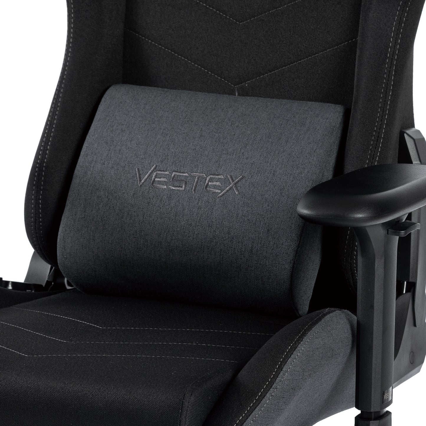 ゲーミングチェア VESTEX  S1 カラーファブリック ブラック