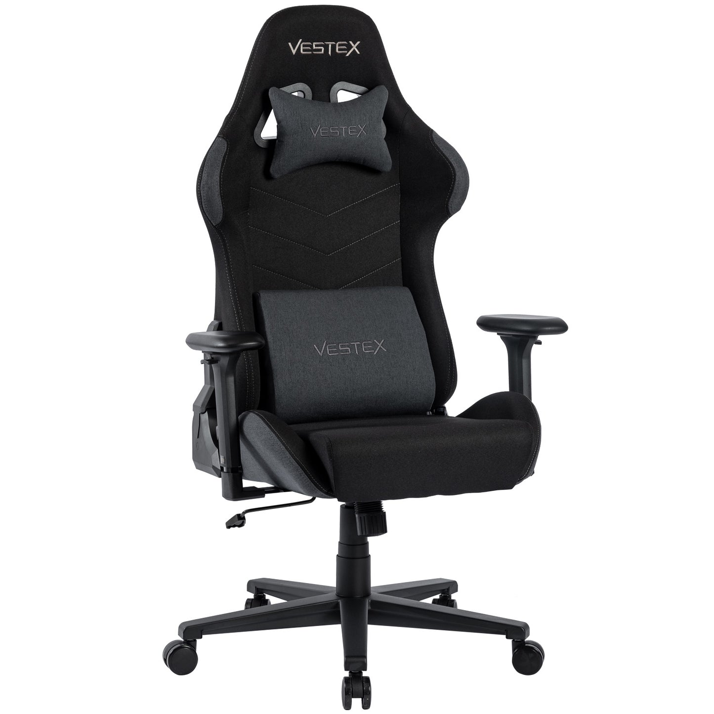 ゲーミングチェア VESTEX  S1 カラーファブリック ブラック