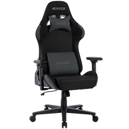 ゲーミングチェア VESTEX  S1 カラーファブリック ブラック