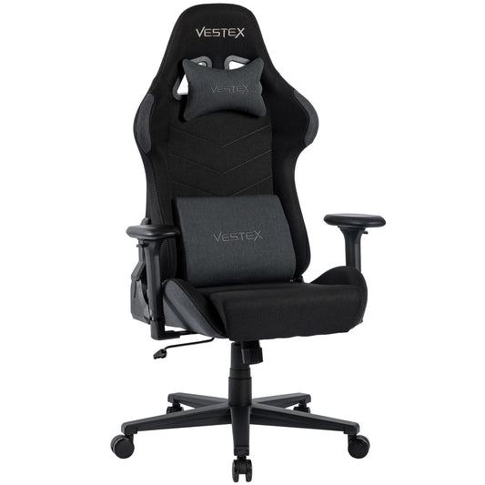ゲーミングチェア VESTEX  S1 カラーファブリック ブラック