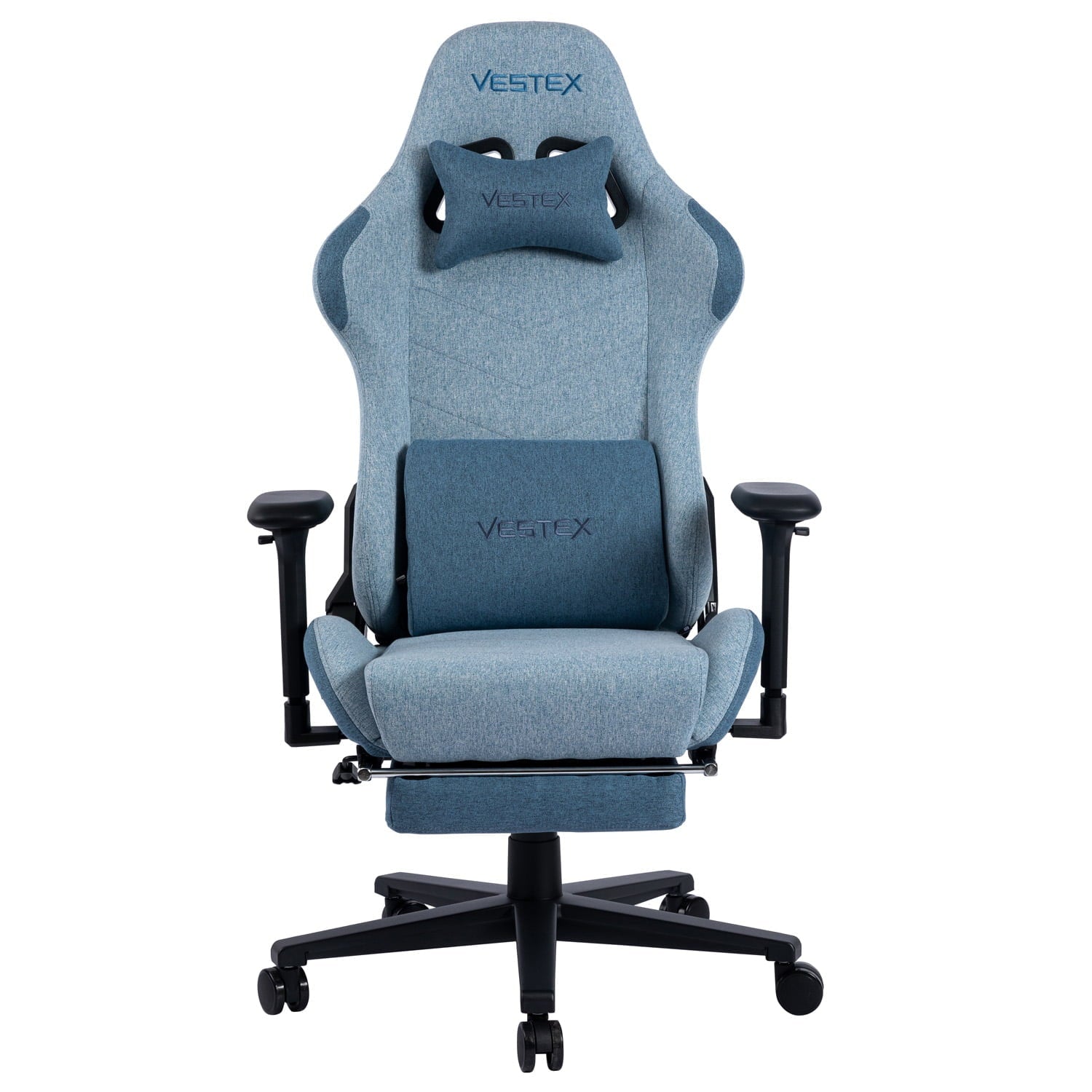☆ VESTEX ゲーミングチェア　S1シリーズ　座椅子 ゲーミングチェア VESTEX S1 カラーファブリック フットレスト付