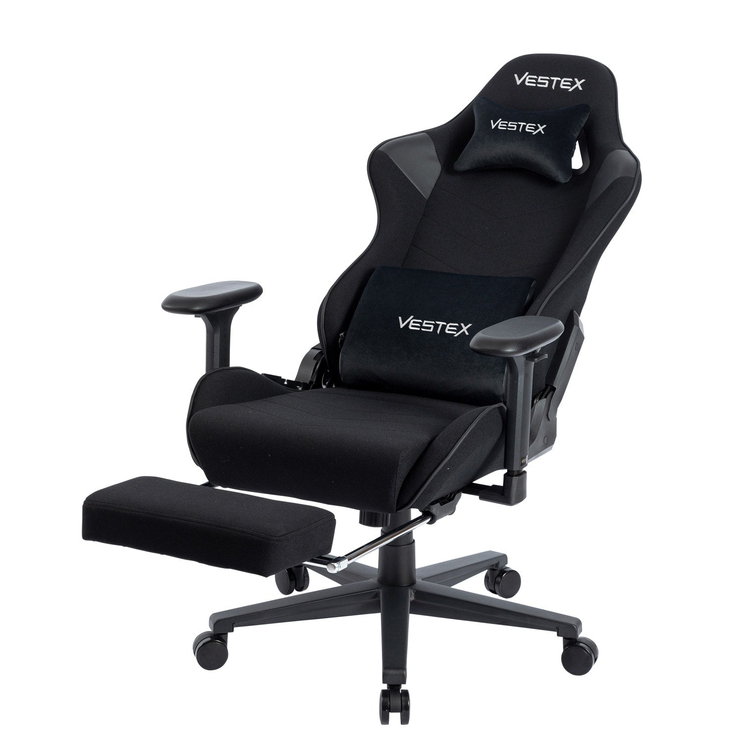 ゲーミングチェア VESTEX S2 メッシュファブリック フットレスト付