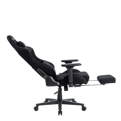 ゲーミングチェア VESTEX  S2 メッシュファブリック フットレスト付 ブラック