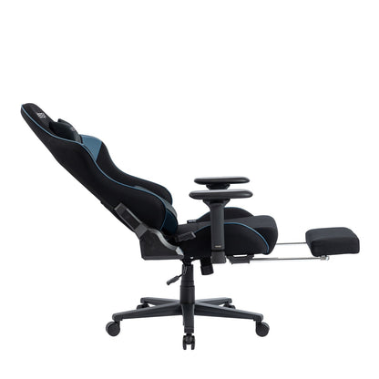 ゲーミングチェア VESTEX  S2 メッシュファブリック フットレスト付 ブルー