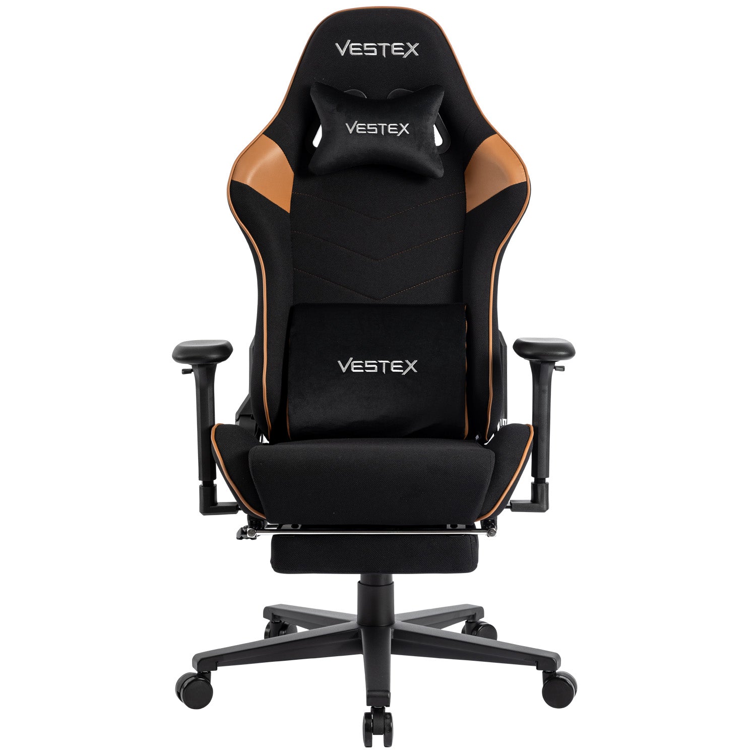 ゲーミングチェア VESTEX S2 メッシュファブリック フットレスト付