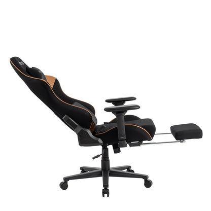 ゲーミングチェア VESTEX  S2 メッシュファブリック フットレスト付 ブラウン