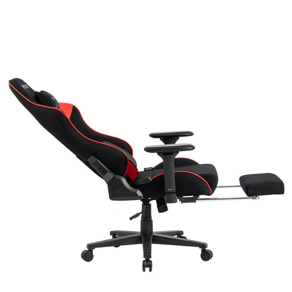 ゲーミングチェア VESTEX  S2 メッシュファブリック フットレスト付 レッド